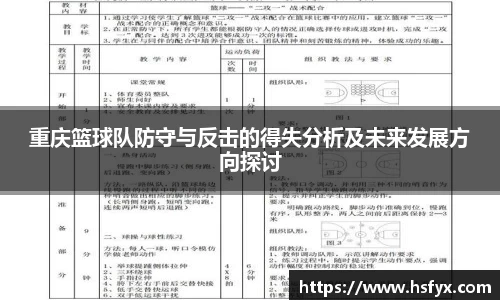 重庆篮球队防守与反击的得失分析及未来发展方向探讨